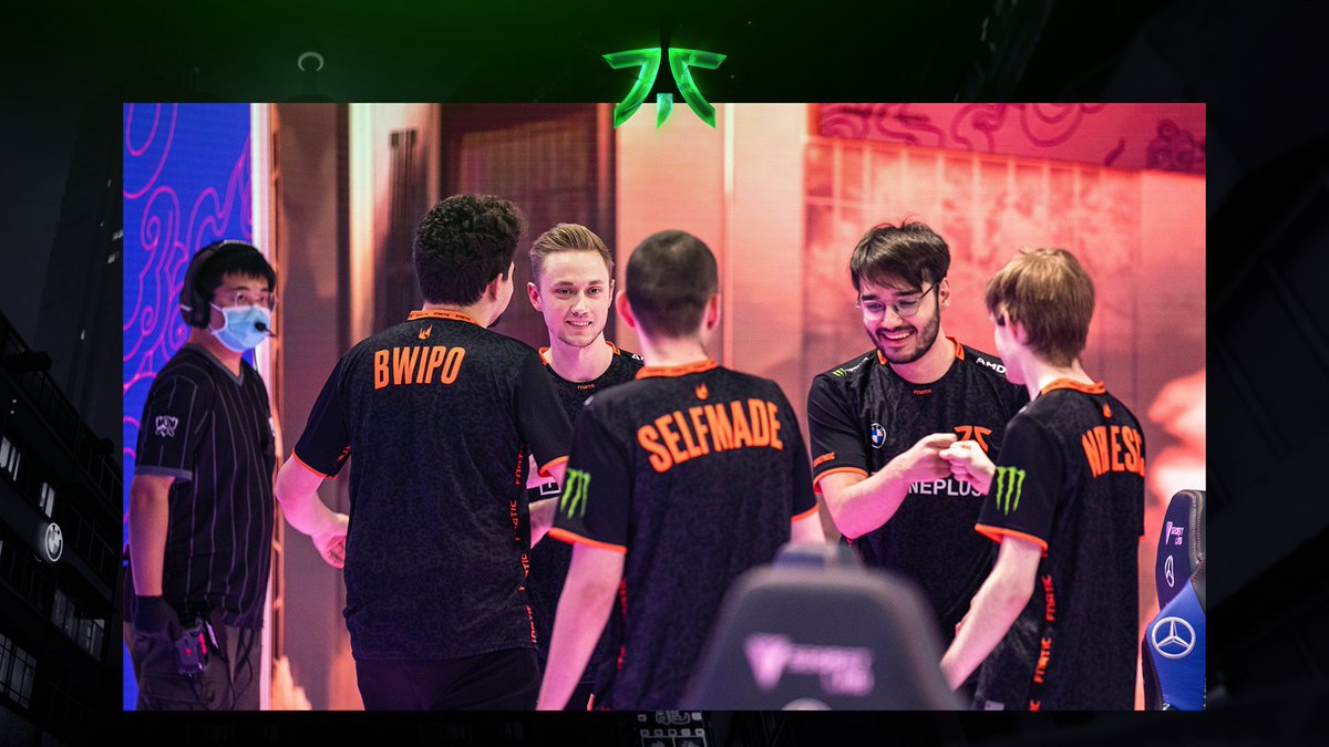 FNATIC's tweet photo. We have legacy, we have miracles, we have the Spirit of Week 2 Fnatic.

We go in unwavering. We now show the world what we are.

The Black and Orange. The pride of Europe. The name hundreds of thousands around the world wear on their chest.

Say it with us now:

#FNCWIN https://t.co/0QrXhWCaHe