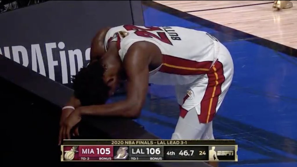 Jimmy leaving it all on out the floor 😤