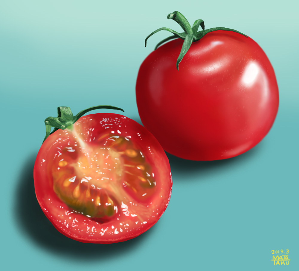 瞬く 絵のお仕事募集中 Na Twitteru 今日はトマトの日 去年描いたミニトマトをぺたり トマト好き トマトの日 T Co Xfiqje7sbk Twitter