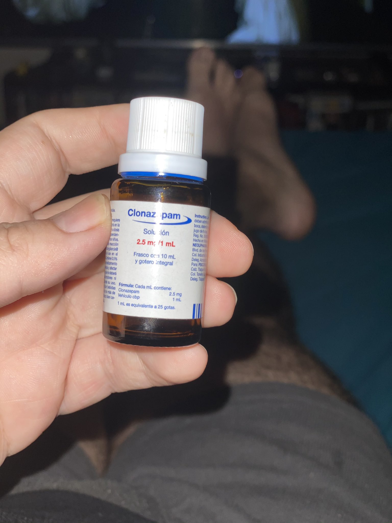 Clonazepam 2.5 Mg/1 Ml Precio