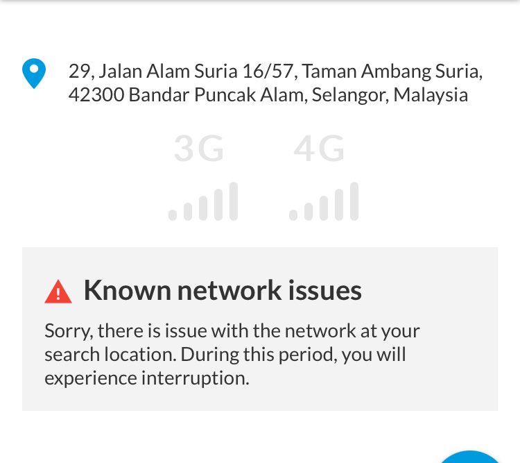 Celcom Nextnormalready Readywithcelcom در توییتر Kami Mohon Maaf Atas Masalah Yang Berlaku Cepuljer Melalui Semakan Berlaku Gangguan Rangkaian Dikawasan Tersebut Pihak Kami Masih Berusaha Untuk Menyelesaikan Masalah Ini Secepat Mungkin