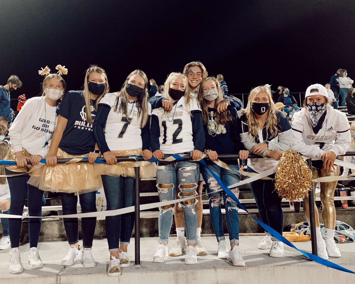 otsego student section 2020-2021 tweet media