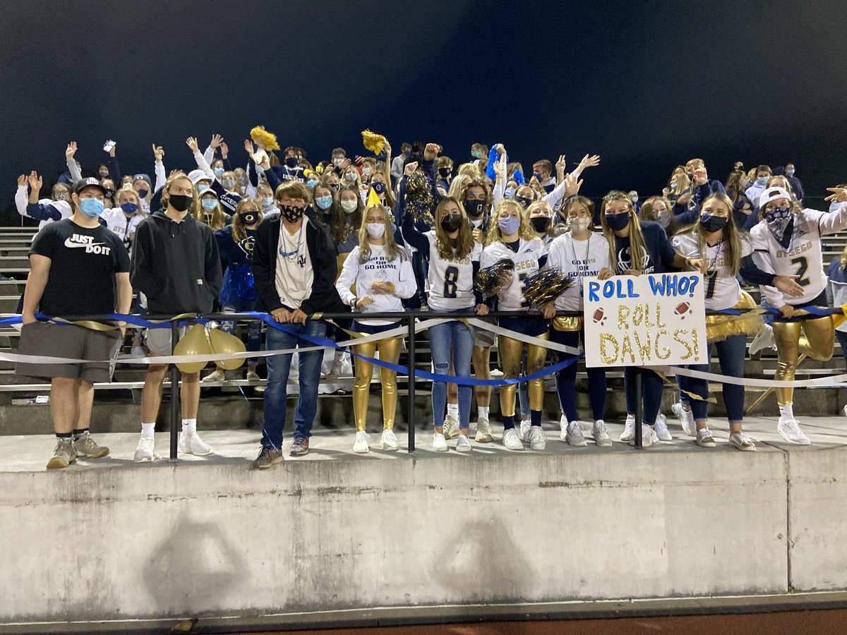 otsego student section 2020-2021 tweet media