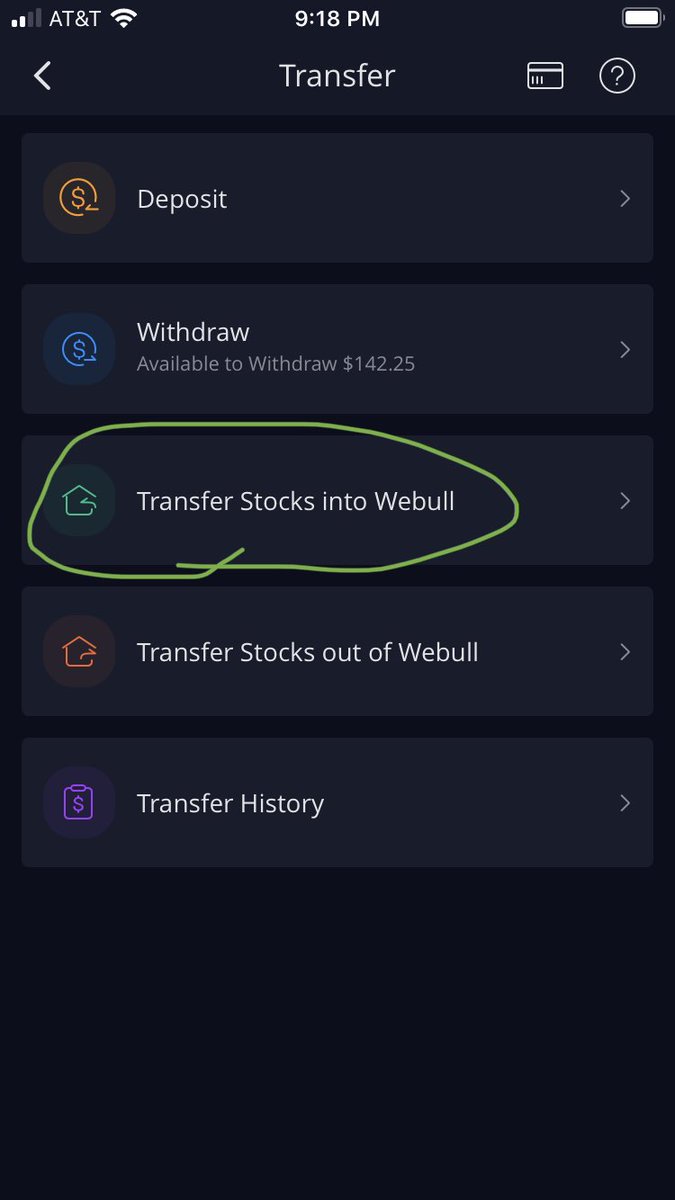 Next. I used Webull for small trades and options plays If you want to open an account it’s easy to transfer there tooI recommend at least have 2 accounts 1. Buy and holds 2. Trades If you sign up for webull we both get 2 free stocks  https://act.webull.com/mo/CkobNLzfLjjL/s10/inviteUs/