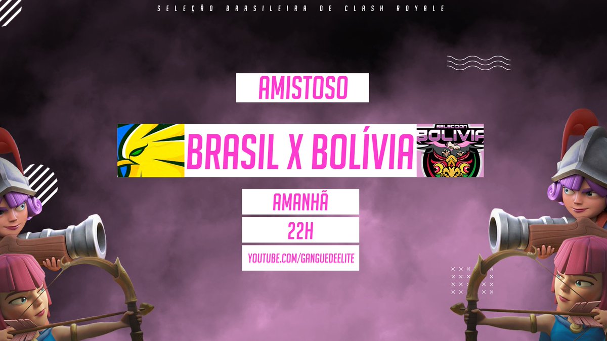 ¡Mañana es el día amistoso del equipo femenino!

Brasil x Bolivia
¿Quién gana este enfrentamiento sin precedentes?

Hora: 8:00pm 🇲🇽 9:00pm 🇧🇴 10:00pm 🇧🇷