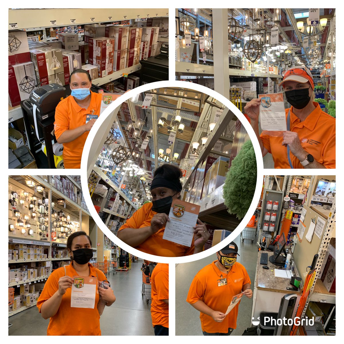 #homedepot1702 #metteamhd1702 #1702dueceswild #hdstore1702 #homedepotpearlcityHI #hd1702metteam #metteam #homerawards shout out to my team for recieving homer awards for crown bolt excellence from our RMM !  <a href="/keoki_souza/">Keoki Souza</a> @Bibian_MedinaM <a href="/JStorrs91/">Jason Storrs</a> <a href="/Natashablessed1/">Tasha</a>