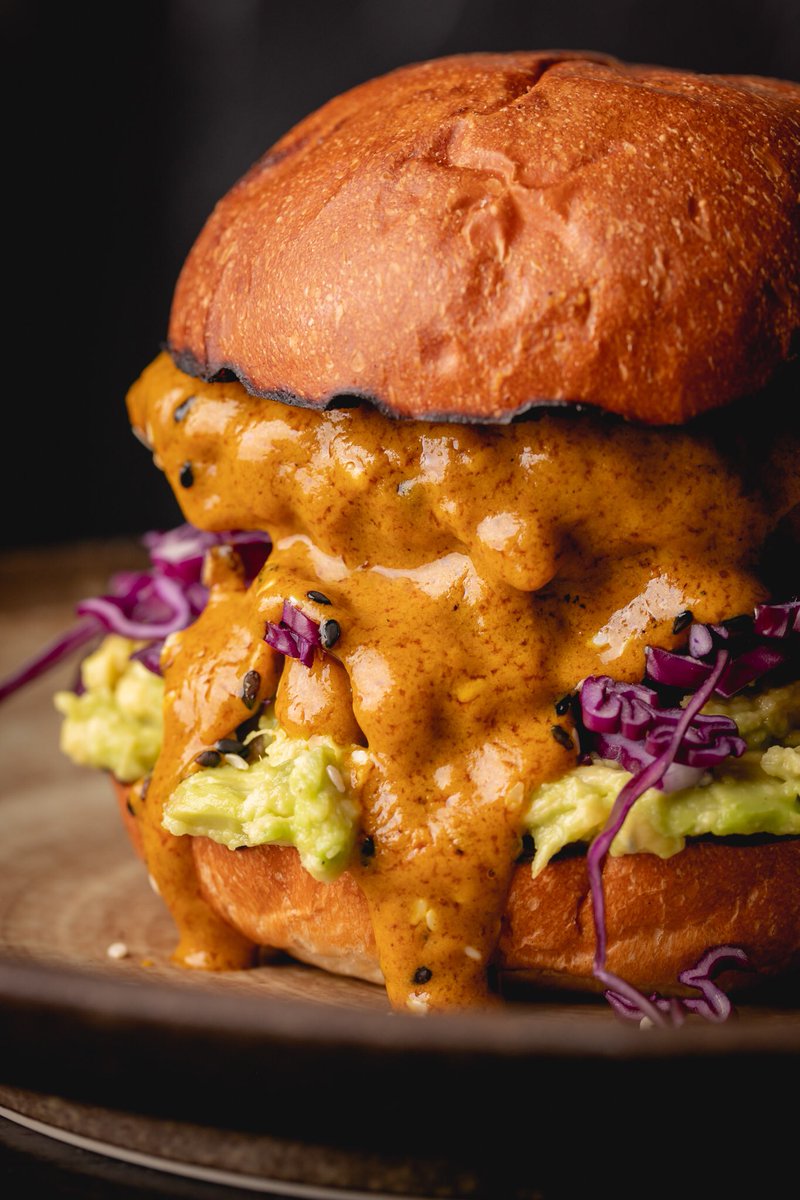 Katsu Tofu Burger. It’s a thing. It’s a vegan thing. #brighton #vegan