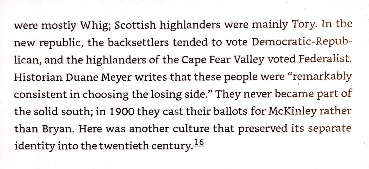 Gaelic-speaking Scottish Highlanders settled in NC’s Cape Fear region & maintained their cultural, political, & linguistic distinctiveness into the 20th century.