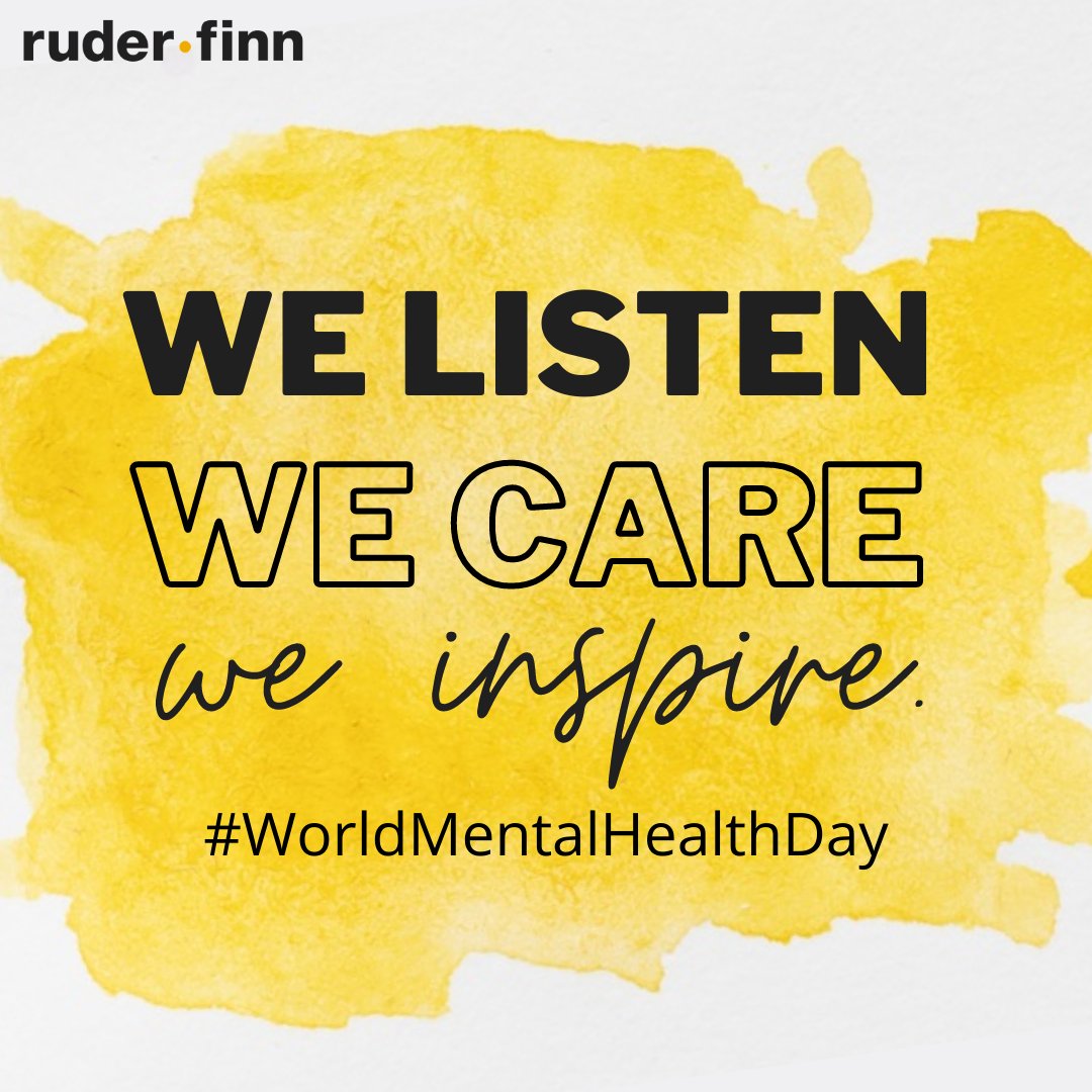RuderFinnIndia's tweet photo. #MySilverLining #WorldMentalHealthDay #LifeatRF #RuderFinnIndia https://t.co/1YNBr5fove