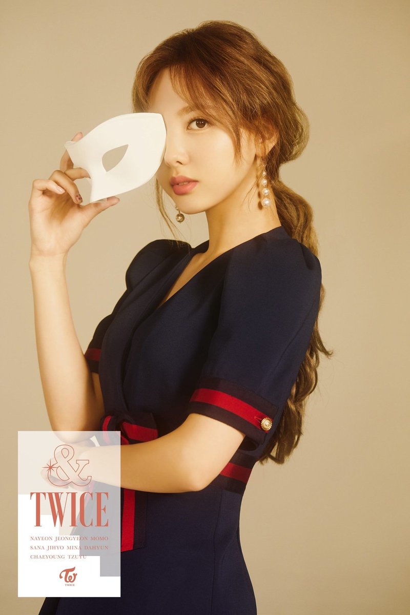 this dress is so cute i actually want one and no i'm totally not wanting one just because nayeon looks gorgeous in it