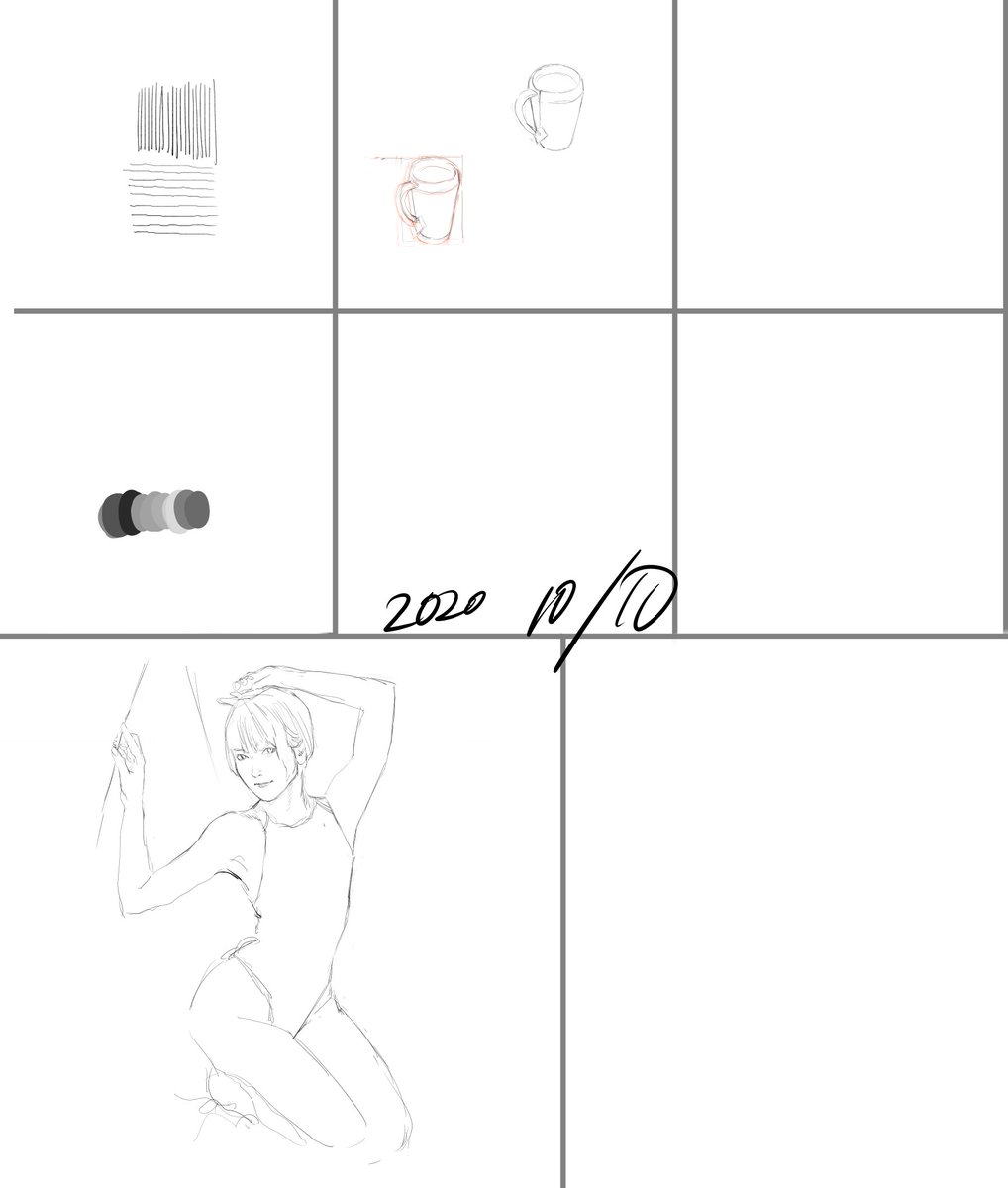 99日目 #クロッキー100日チャレンジ 