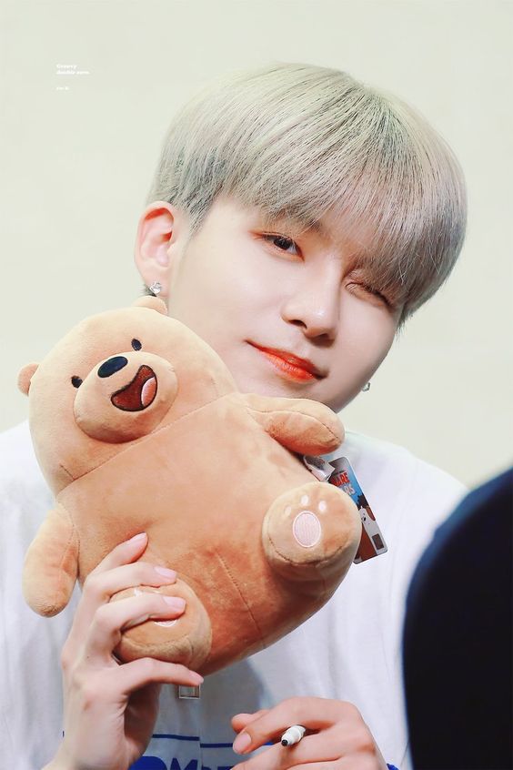 idk which is cuter; the plushie or him huhuhu