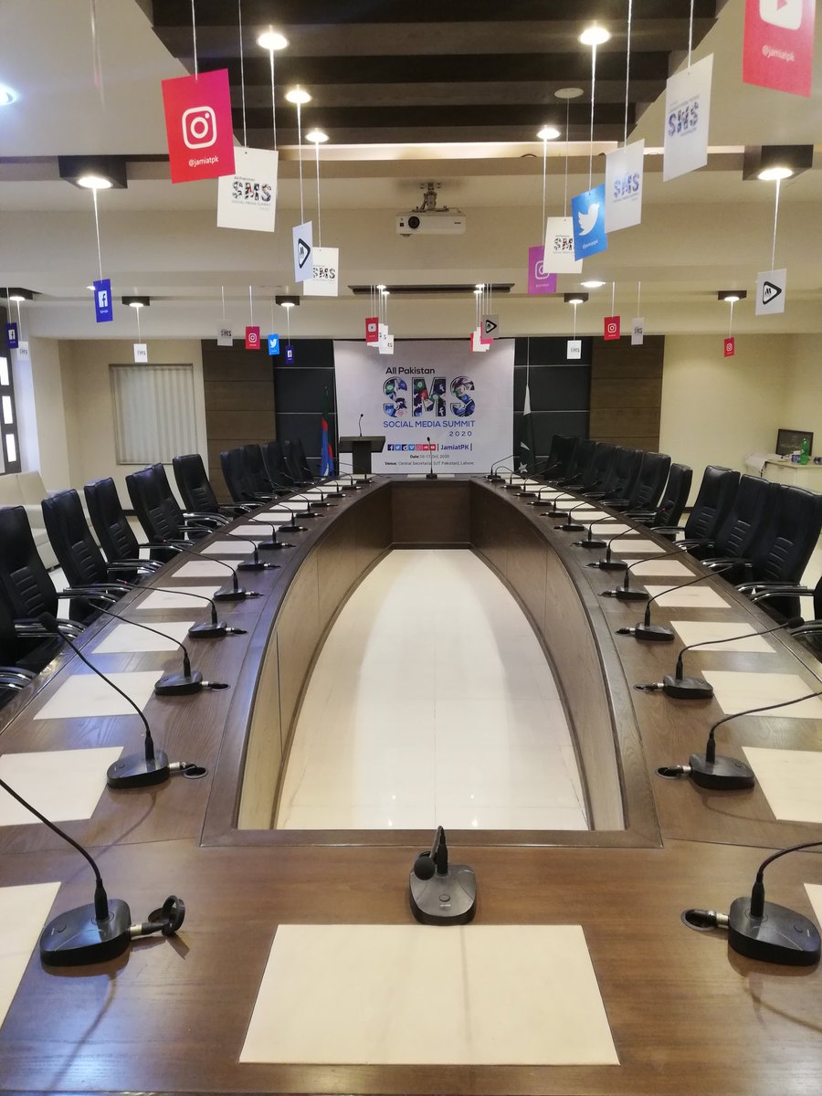 MojabSays's tweet image. Alhamdulillah! 
All Set For Social Media Summit 2020...

#TeamJTS #SMS2020 #SMS #SocialMediaSummit