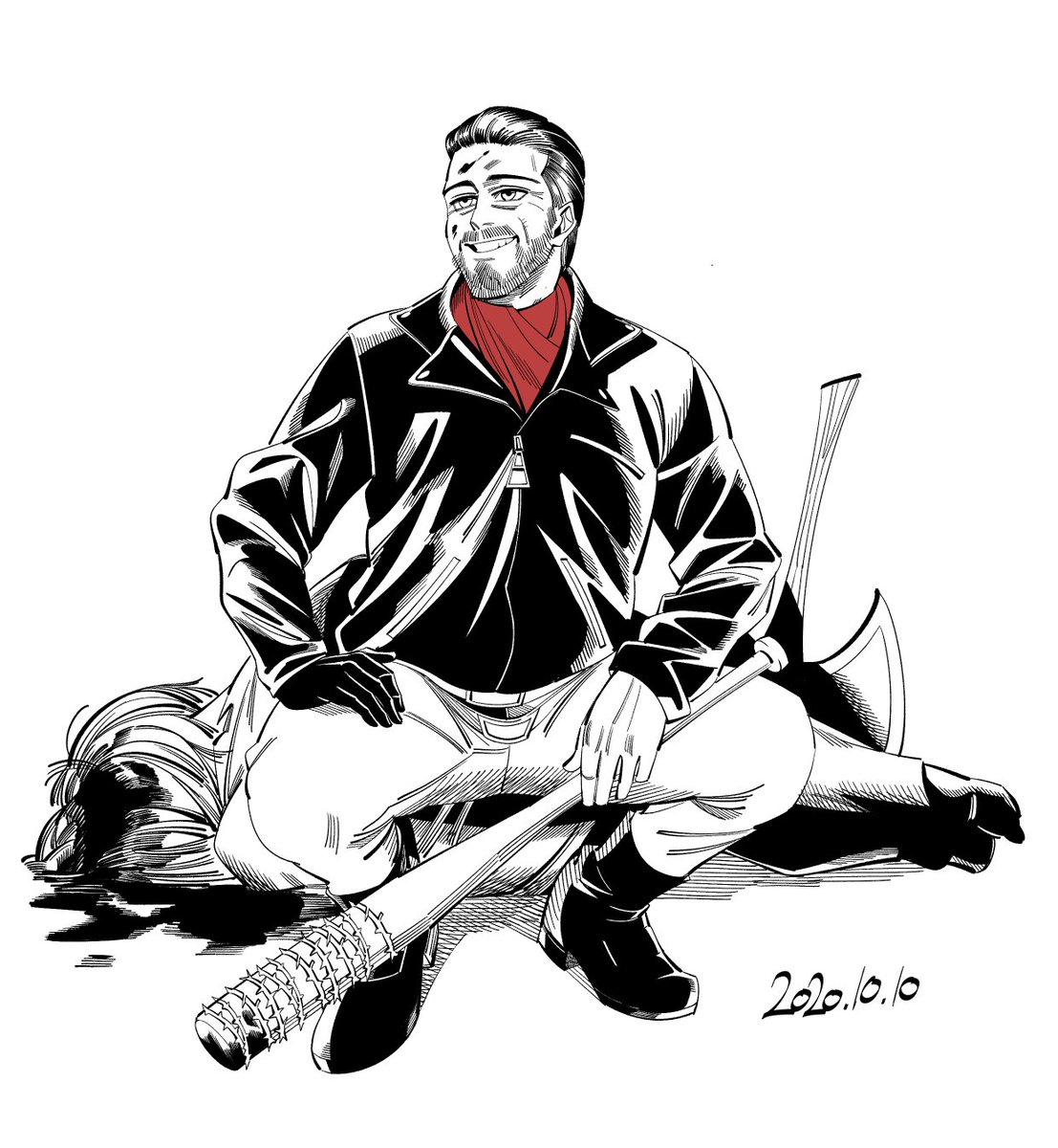 2020/10/10 NEGAN doodle