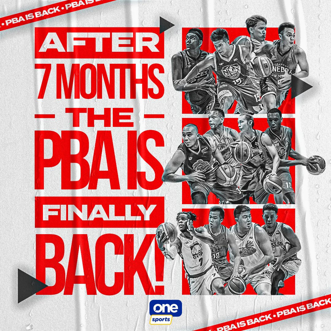 OneSportsPHL's tweet photo. #PBAisBack! Ready for tip-off?
Watch the 2020 @pbaconnect Philippine Cup LIVE everyday on @OneSportsPHL, and every Wednesday, Friday, and Sunday on @TV5manila! #PBABubble #PBATayoAngBida https://t.co/FO1kzHBzJg