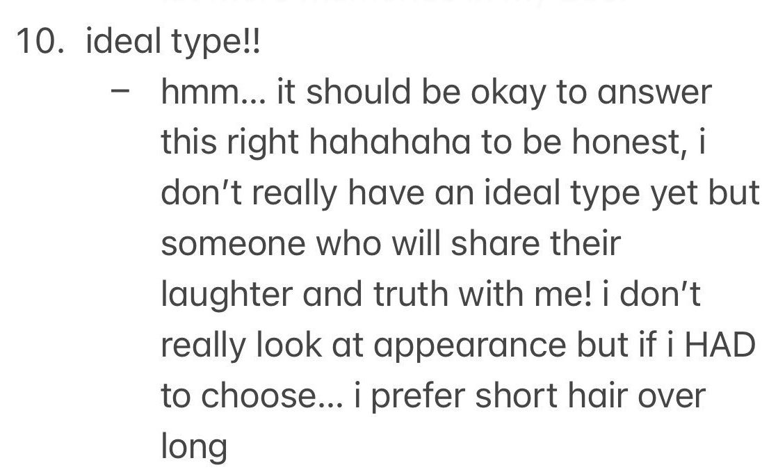 加油啊哈哈哈哈哈哈哈哈哈哈，我是短发但是是我是男生短发，不是女生短发😑他喜欢的大概是女生短发吧