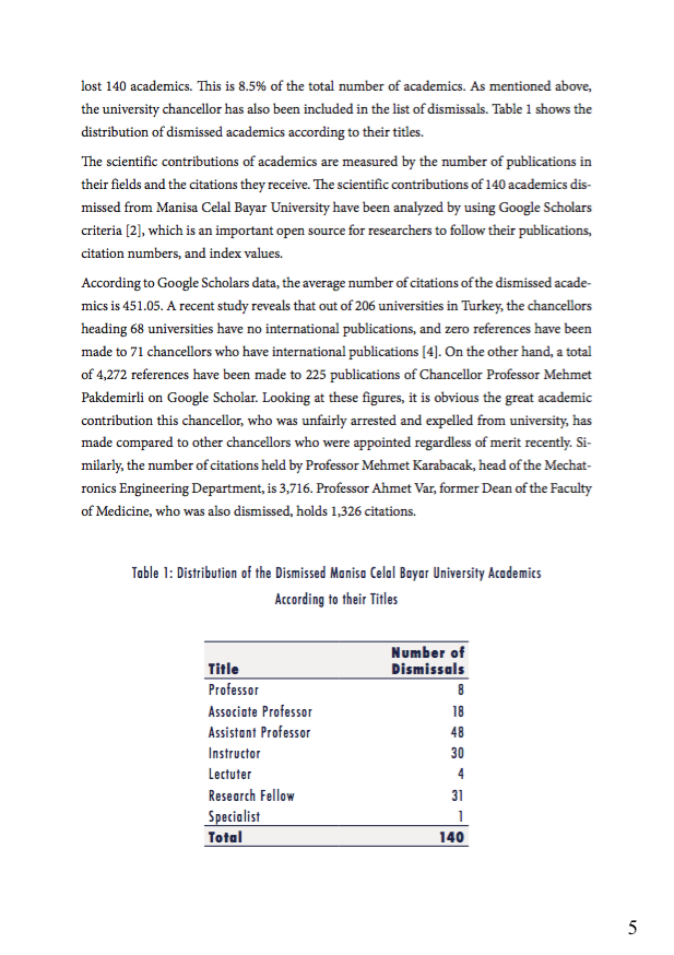ScholarRights's tweet photo. Post-July 15th Academic Regression Report II: Manisa Celal Bayar University. https://t.co/vAFjsFglZU