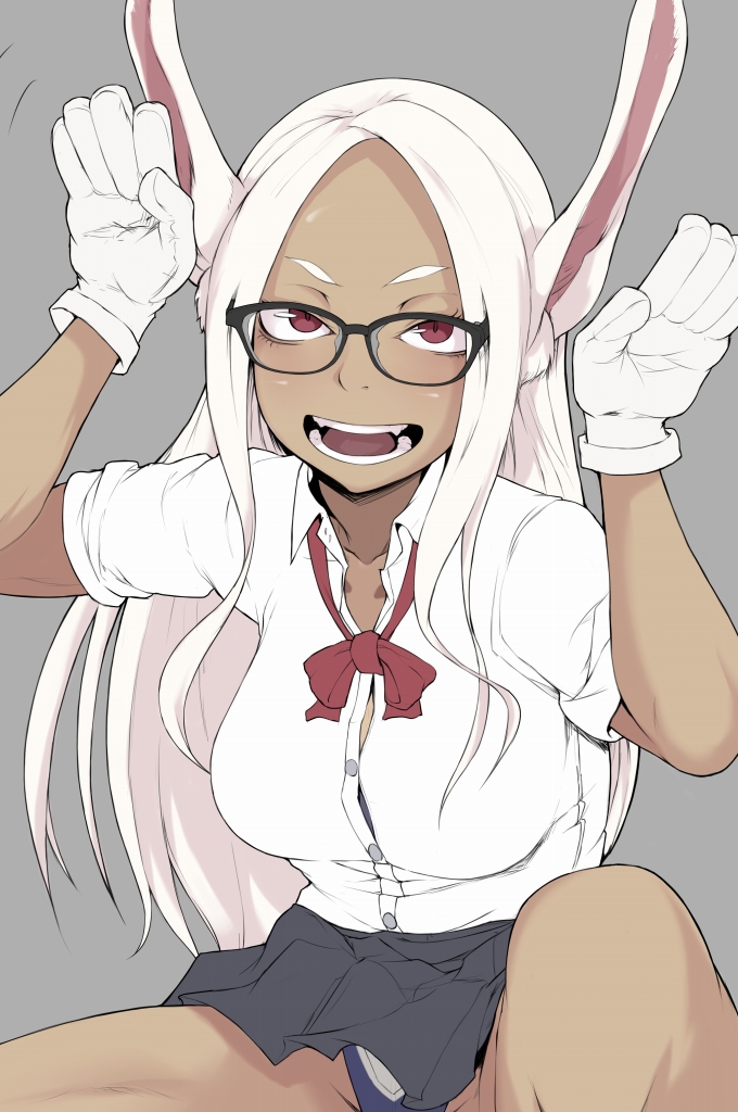 ミルコ(ヒロアカ) 「ミルコにメガネを描き足して興奮している 」|主任のイラスト