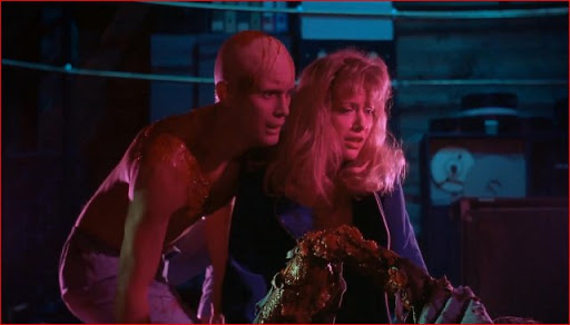 FROM BEYOND is somehow both very horny and creeped about sex. Pretty much all the monsters are dicks with teeth and there's lots of ooze. I learned a lot.  #TheMoreYouKnow  #31DaysOfHorror