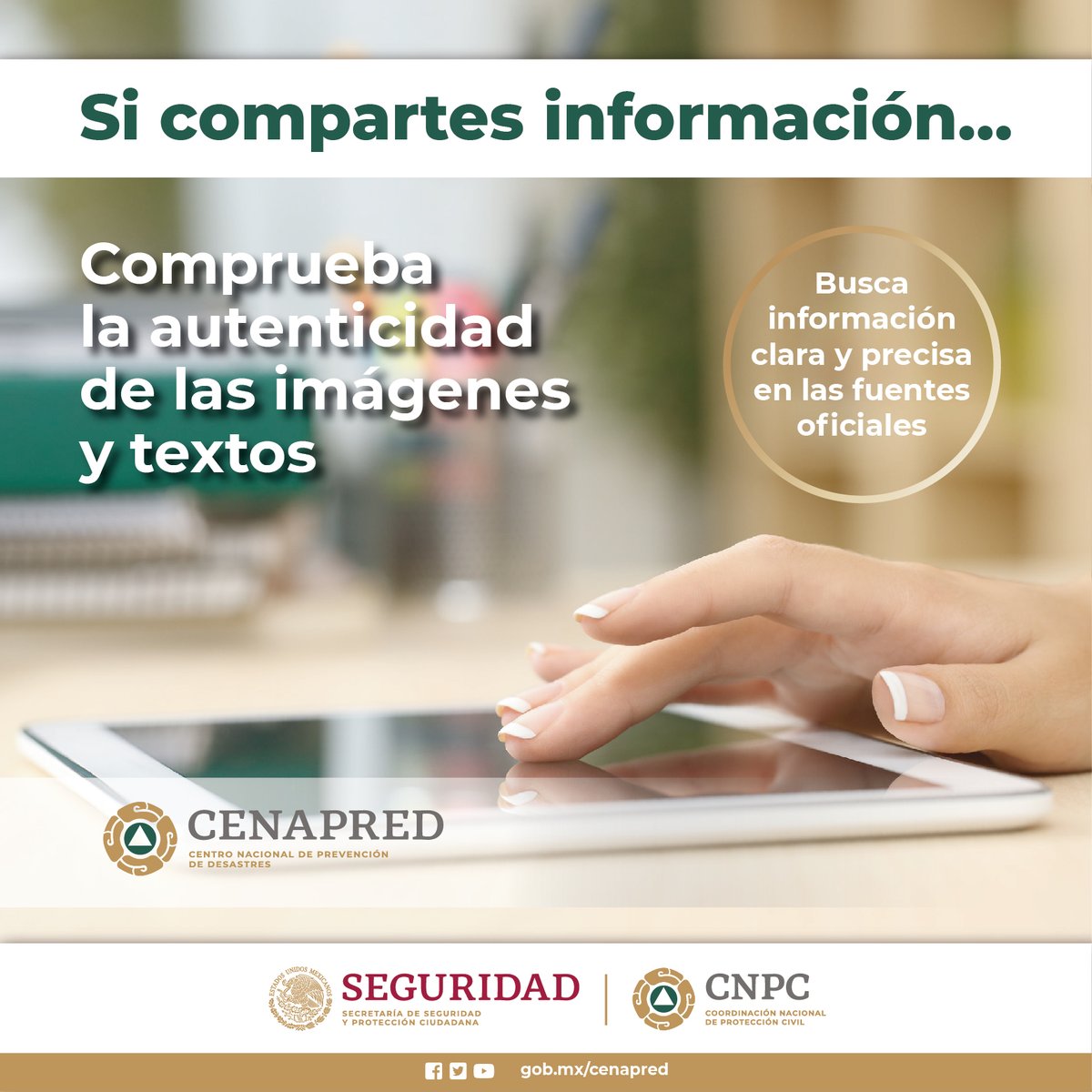 Coordinación Nacional de Protección Civil tweet media