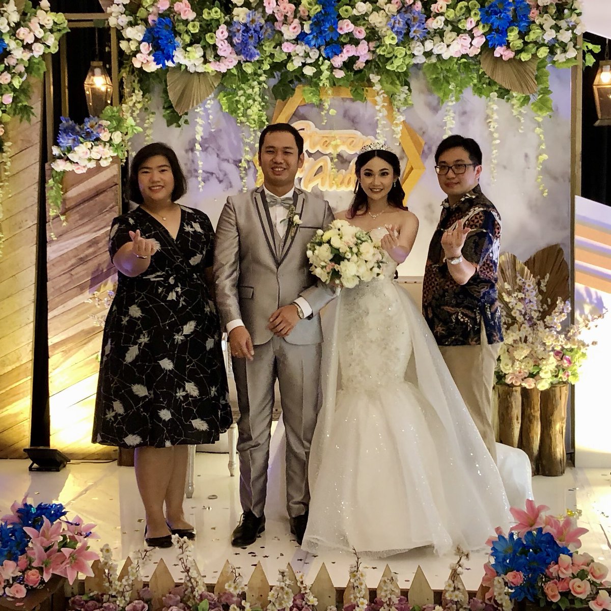 Congrats <a href="/andelandel97/">Andela Yuwono</a> &amp; <a href="/stevesakurasi/">Steve'N</a>. Happy wedding and have a great marriage life ahead.