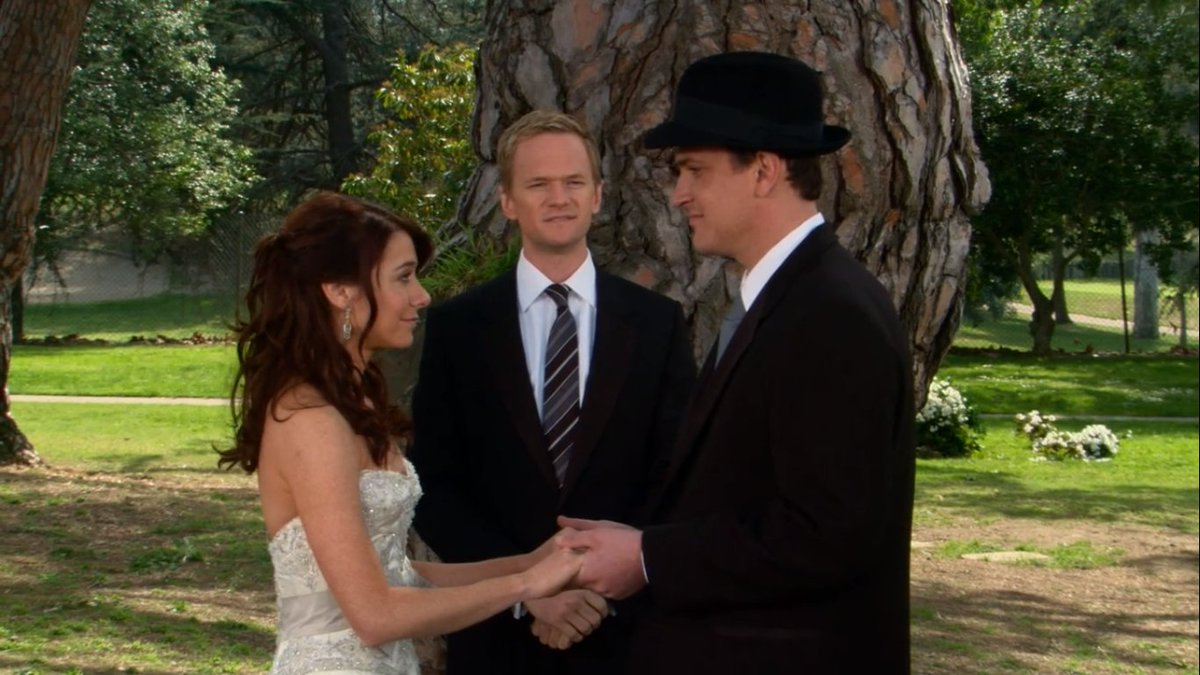 Ted and Tracy, Lily and Marshall or Barney and Robin wedding