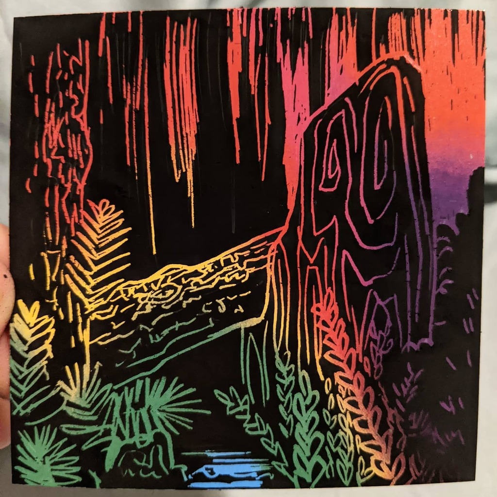 GodessFae's tweet photo. #art #artistfae #scratchboard #nature https://t.co/D4bkzbC0uv