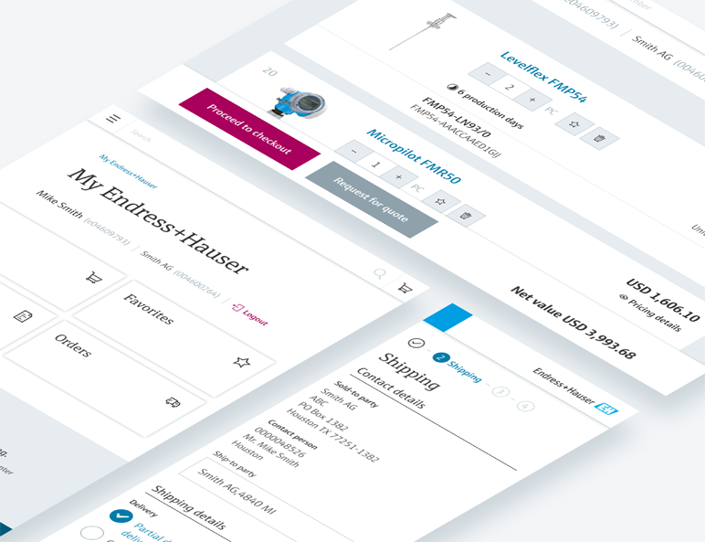 Endress_MESC's tweet photo. Redesigned, Optimized and Responsive !  We have redesigned the e-commerce section of “My Endress+Hauser” to provide you with the best user experience, be it on a desktop or mobile device. Check out for yourself now! - https://t.co/VQTmlRAOct https://t.co/6erVdvcm5V