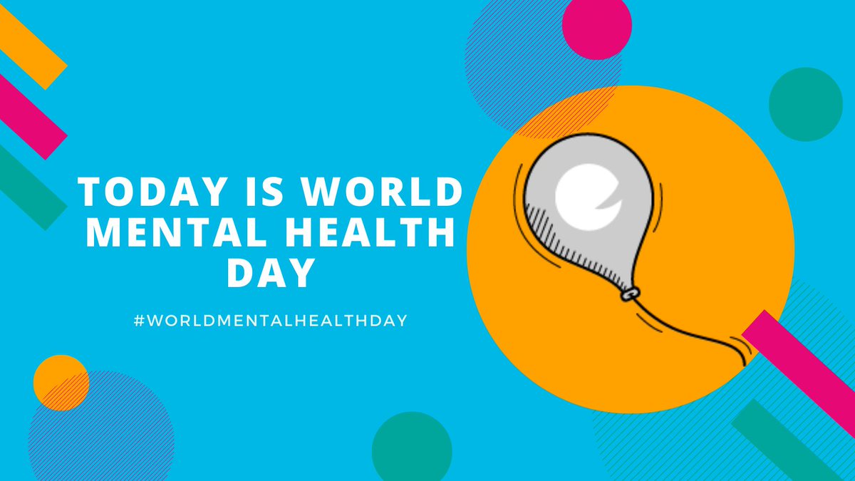 Today is #WorldMentalHealthDay and the theme is mental health for all. The pandemic means that more people than ever are struggling with their mental health, but that doesn't mean you have to feel embarrassed or ashamed to talk about how you're feeling. It's okay not to be okay.