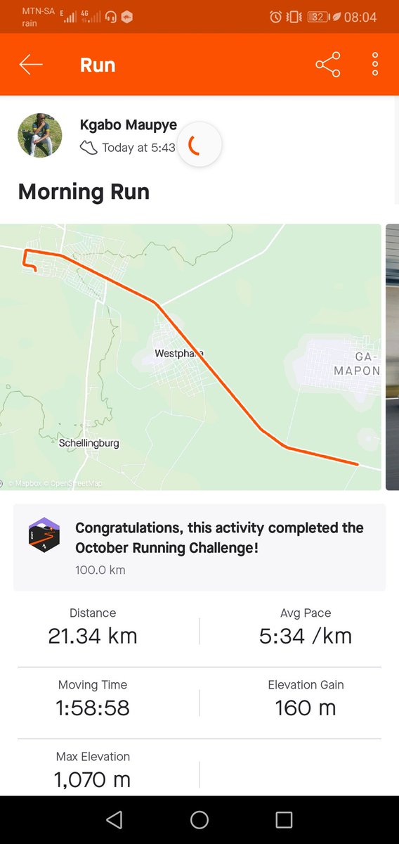 Kgabza07's tweet photo. Proper proper Long Slow distance.(LSD) so so tired. But well worth it.
Bring in the 2021 running season we ready.
#FetchYourBody2020
#RunYourPace
#Loverunning
#RunningWithTumiSole https://t.co/IBF849cMWs