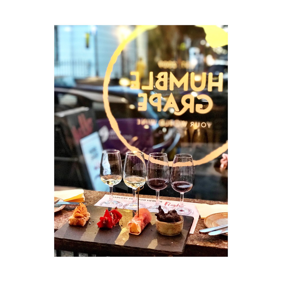 ✈️ In-flight pairings ✈️ Any excuse for a wine tasting &amp; now you can “upgrade” your flight 😅🍷 Enjoy a monthly flight of four wines &amp; opt for food pairings perfectly match these seasonal wines 👨‍🍳

No need to book, flights always ready to depart 🛫 (Last one, we swear) 🙌