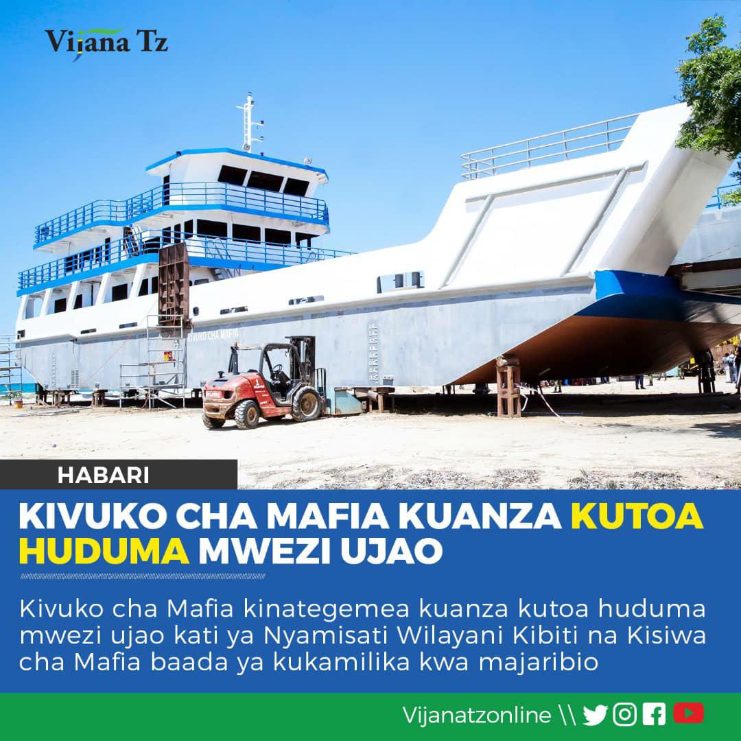 Awamu_ya_6's tweet photo. Kivuko cha Mafia kinachokaribia kukamilika. Kituo hicho kinatarajiwa kuanza kutoa huduma mwezi ujao kati ya Nyamisati, Kibiti na kisiwa cha Mafia.
#MitanoYaUshindi
#SerikaliKazini
#Kazi_inaendelea2020 https://t.co/10mBY0epca