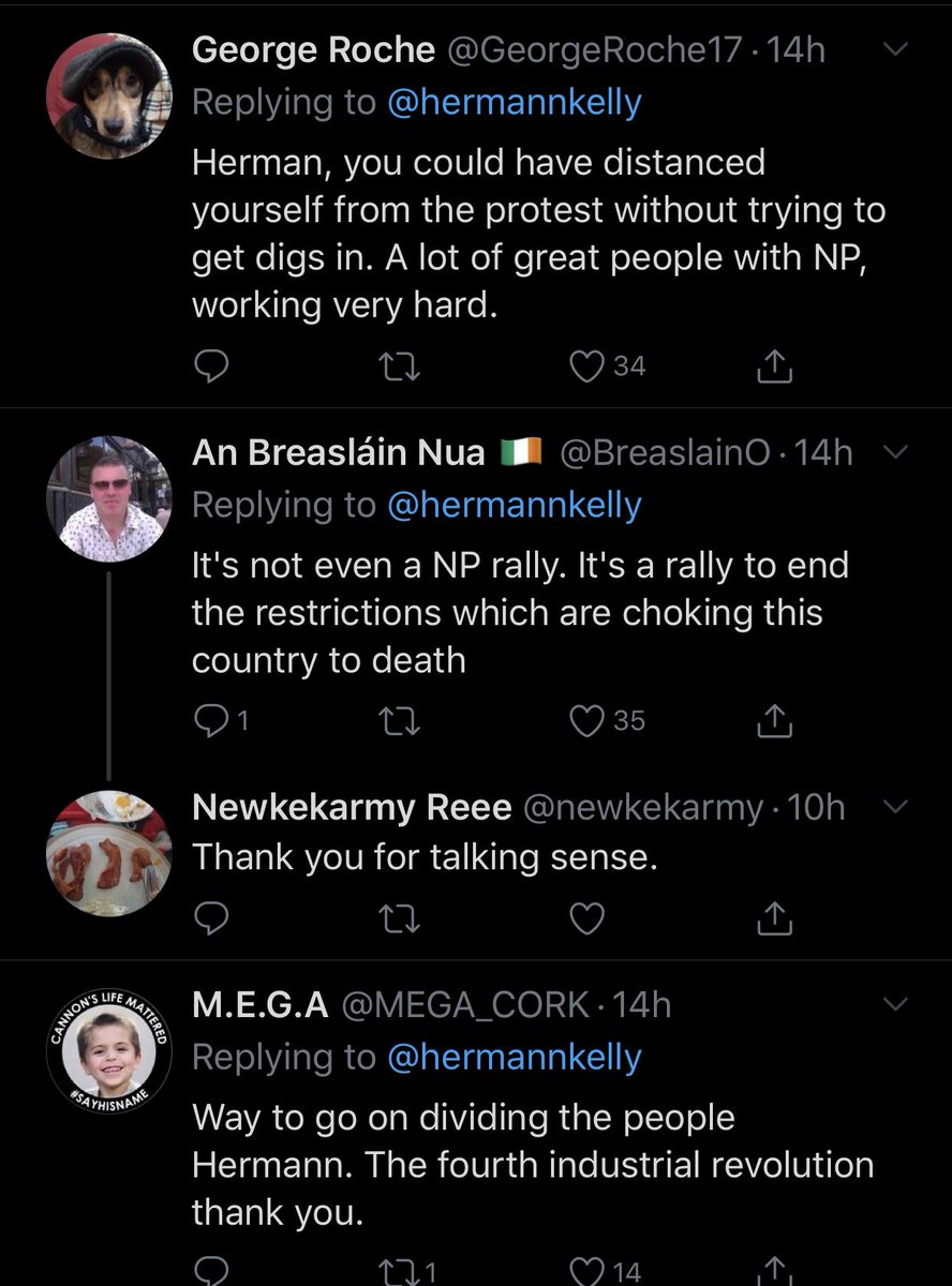 It’s worth recording the far right infighting that went on overnight in response to Kelly’s tweet as they say a lot of ‘quiet stuff out loud’ here that confirms the level of cooperation between these rival parties previously in organizing front protests on various issues