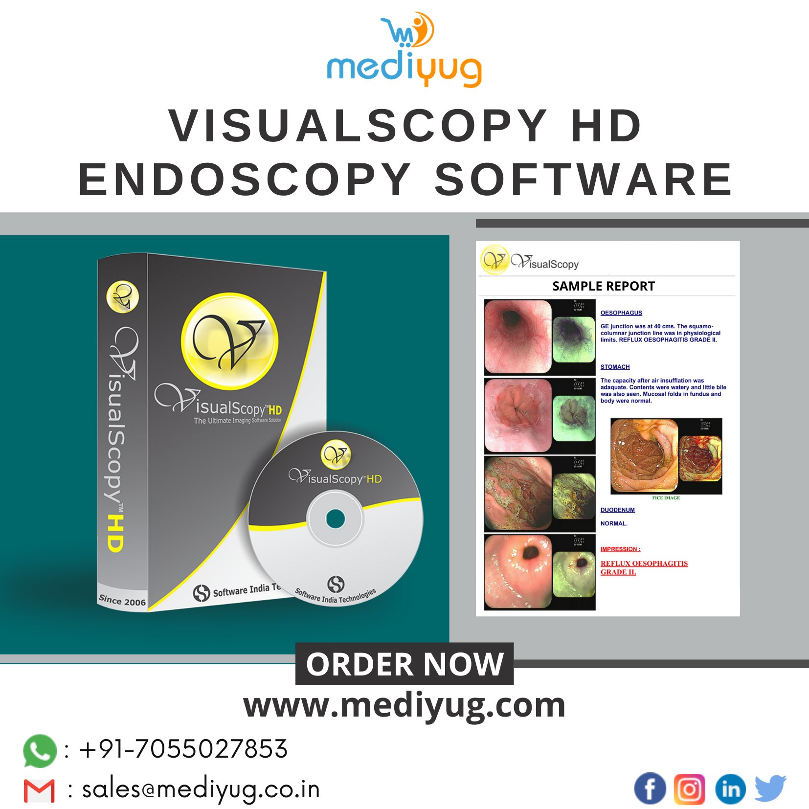 on Twitter "VISUALSCOPY HD BEST ENDOSCOPY REPORTING