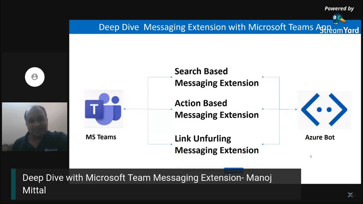 XMonkeys360's tweet image. @manojmcans has started his session on &quot;𝐃𝐞𝐞𝐩 𝐃𝐢𝐯𝐞 𝐰𝐢𝐭𝐡 𝐌𝐢𝐜𝐫𝐨𝐬𝐨𝐟𝐭 𝐓𝐞𝐚𝐦 𝐌𝐞𝐬𝐬𝐚𝐠𝐢𝐧𝐠 𝐄𝐱𝐭𝐞𝐧𝐬𝐢𝐨𝐧&quot;

YouTube Live: bit.ly/chytm365

#MS365DevBootcamp #MS365DevBootcampChennai #NeverStopLearning #microsoftevents #XMonkeys360
