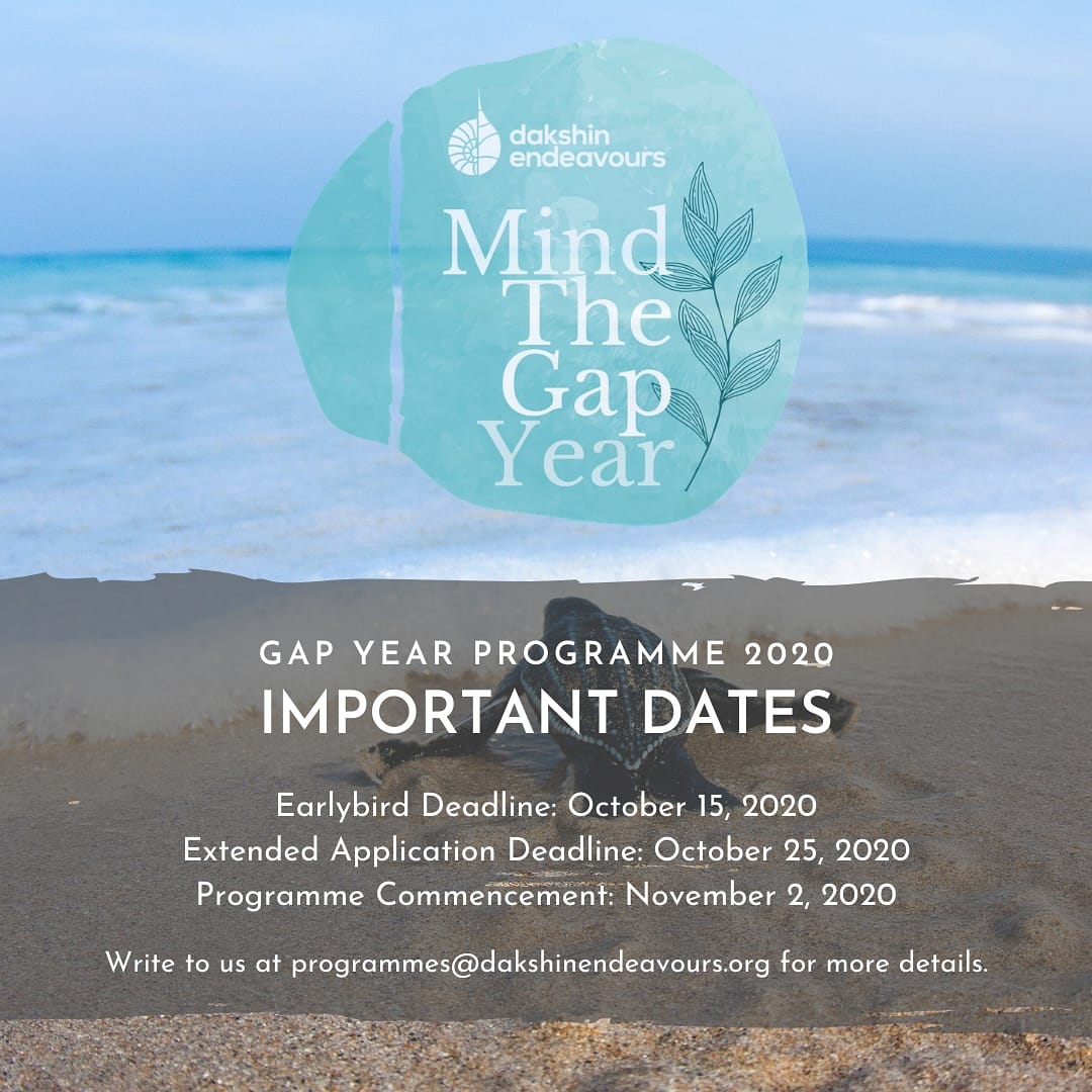 D_Endeavours's tweet photo. Earlybird deadline ends October 15, 2020.
#gapyear #environmenteducation #conservationscience #gapyear2020 #scicomm https://t.co/o9Z2MmOZNR