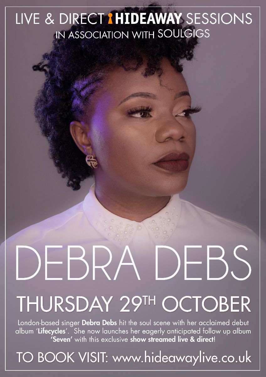 Uk's King of #NeoSoul @Omar streams Live & Direct on Tuesday 13th! Plus don't miss soul singer @DebraDebs, tickets now onsale! #WhatsOn @meltingpot4u @FunksoulLondon @Seriouslive @musicvenuetrust @soulgigs - mailchi.mp/hideawaylive/l…