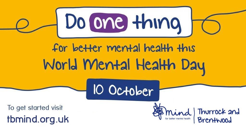 TBMindCharity's tweet photo. Do one thing to help your own mental health or even someone else’s.
The pandemic and lockdown has affected us all and this year more than ever it is important to look after your mental health and be kind to others.
#DoOneThingTBMind https://t.co/gqkbMzgj1f