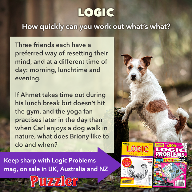 puzzler_no1's tweet image. #WeekendWorkout Can you work out the workouts? #logicproblems #challenge #puzzler #criticalthinking #problemsolving