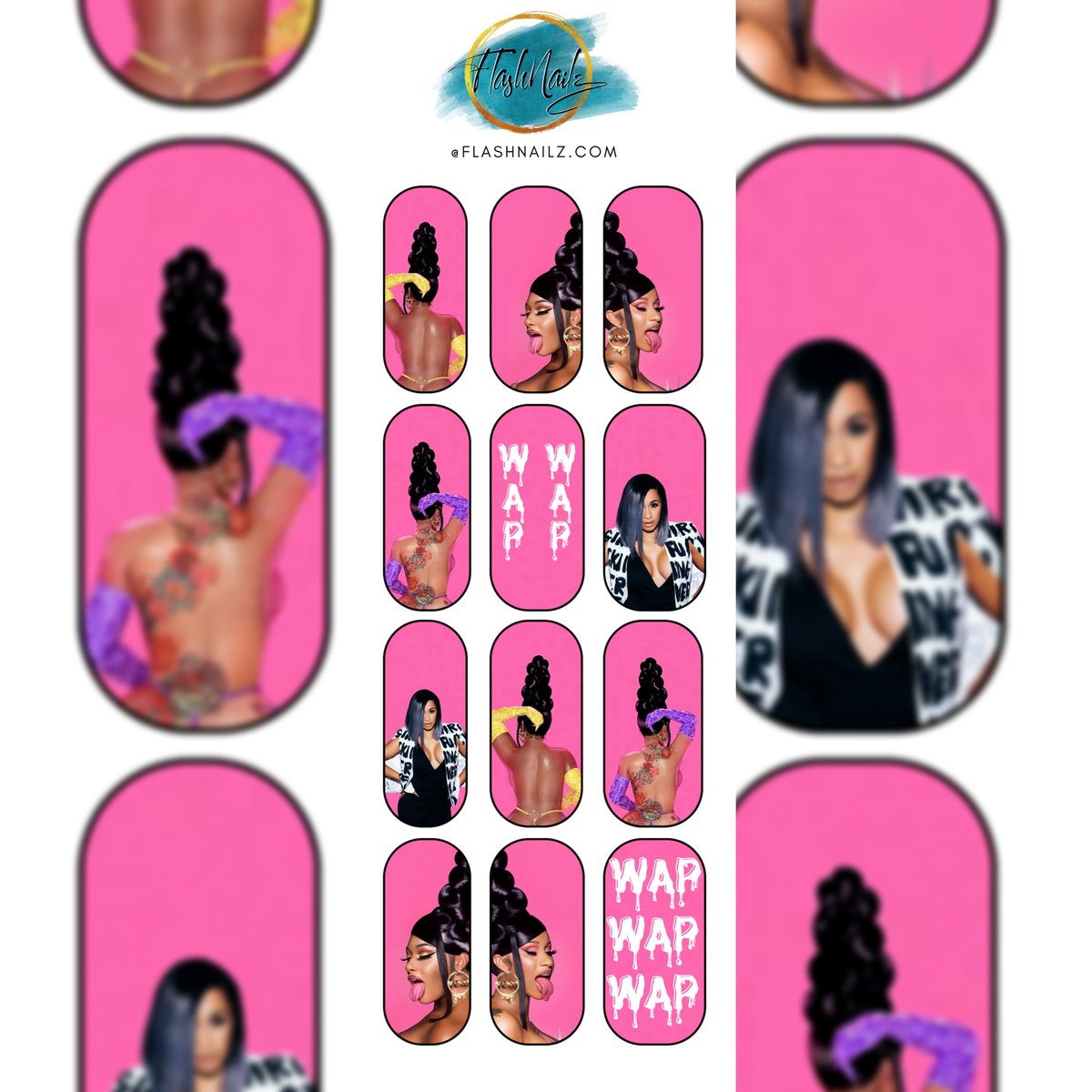 FlashNailz's tweet photo. We are now offering nail decals! Get them while before they go out of stock! https://t.co/NvuoY83tMc

#nails #naildecals #decals #Halloween2020 #Halloween #BadBunny #BadBunnyXCrocs #nightmarebeforechristmas #CardiB #WapChallenge #wapdance #Beetlejuice #spooky #spookyseason https://t.co/r4uZ4hxEcA