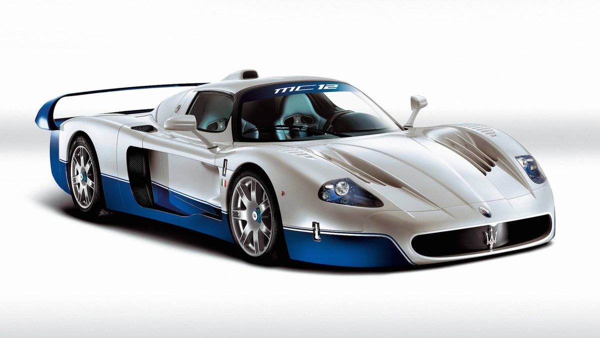 12/20The amazing Maserati MC12. I love the pearl colours!! Always used to save up for this on gran tourismo.  #maserati  #racingcar  #top20  #carlist  #italiansportscar