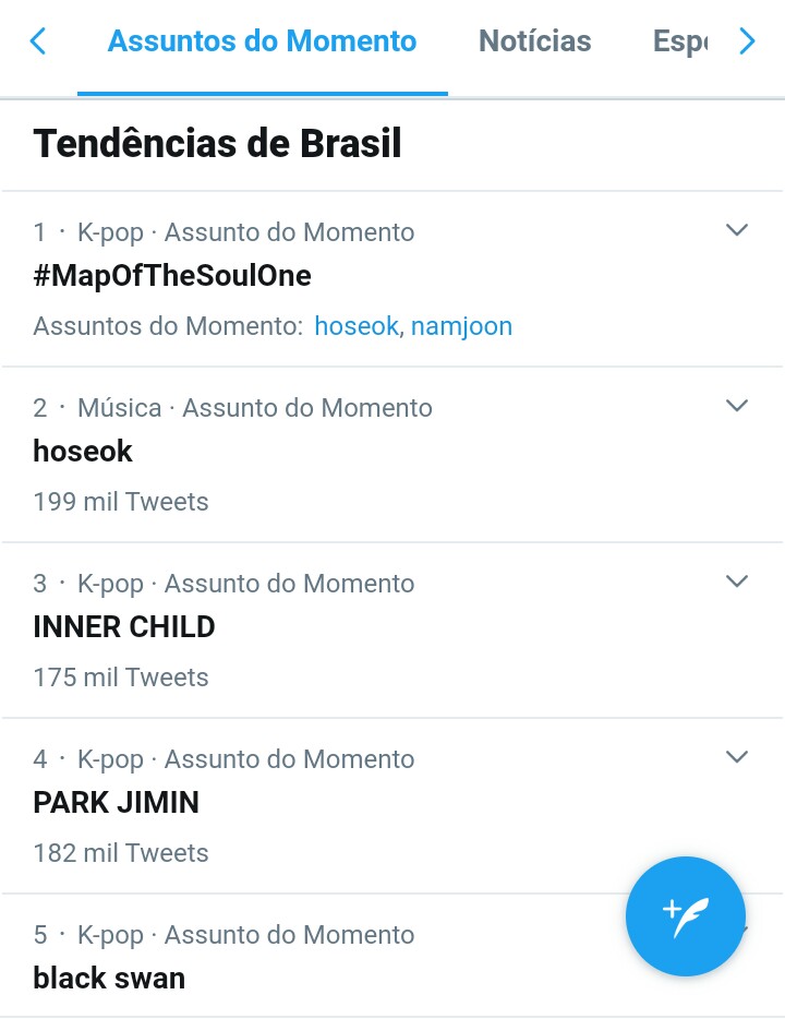 its_proudarmy's tweet photo. o dia que os trends do tt só deu BTS em plena manhã de sábado eu fui eu tava kkkkkkkkkk

#MapOfTheSoulOne https://t.co/wVdHChSQ1X