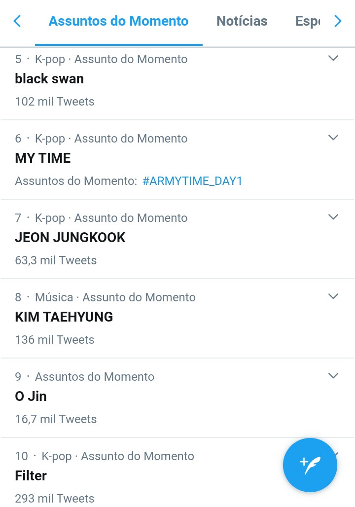 its_proudarmy's tweet photo. o dia que os trends do tt só deu BTS em plena manhã de sábado eu fui eu tava kkkkkkkkkk

#MapOfTheSoulOne https://t.co/wVdHChSQ1X