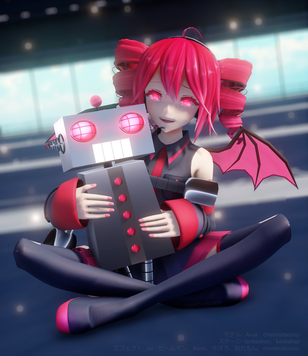 Chestnut Mmd Rhiannon Ford ハッピー10 10 耳のあるロボットの唄 Happy Teto Day This Is My Collaboration Piece With 0401collab Which Will Be Released In A Few Hours Credits At The Bottom Of