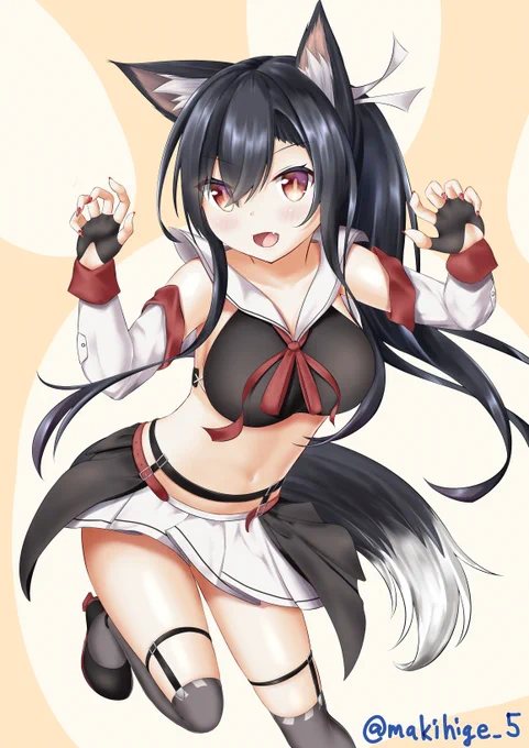 アズレンの時雨ちゃん描きました!
正直なところ私は犬派より猫派なのですが、ケモミミであれば分け隔てなく好きです(何言ってんだこいつ)
#アズールレーン 