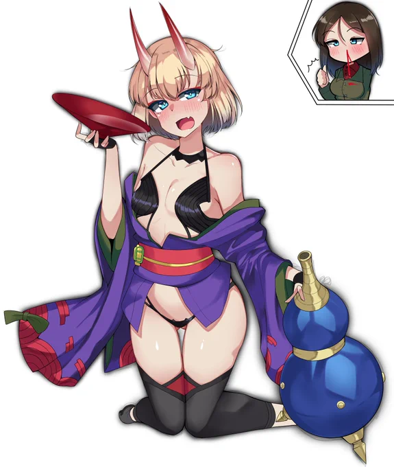 #ガルパン
どこぞの酒呑なカチューシャ 