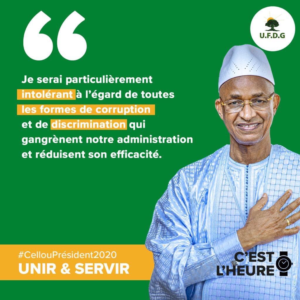 fallouba29's tweet photo. Ensemble pour une alternance πππΎππΎβ
et ceci nβest possible quβavec le PrΓ©sident Cellou Dalein Diallo . Rendez-vous est pris le 18 Octobre pour une vote sanction contre le Prac avec sa gouvernance calamiteux de la π¬π³.
##FBLp.sn https://t.co/zv2FIIl7sv