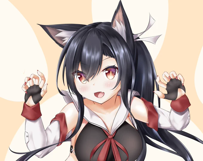 アズレンの時雨ちゃん描きました!
正直なところ私は犬派より猫派なのですが、ケモミミであれば分け隔てなく好きです(何言ってんだこいつ)
#アズールレーン 