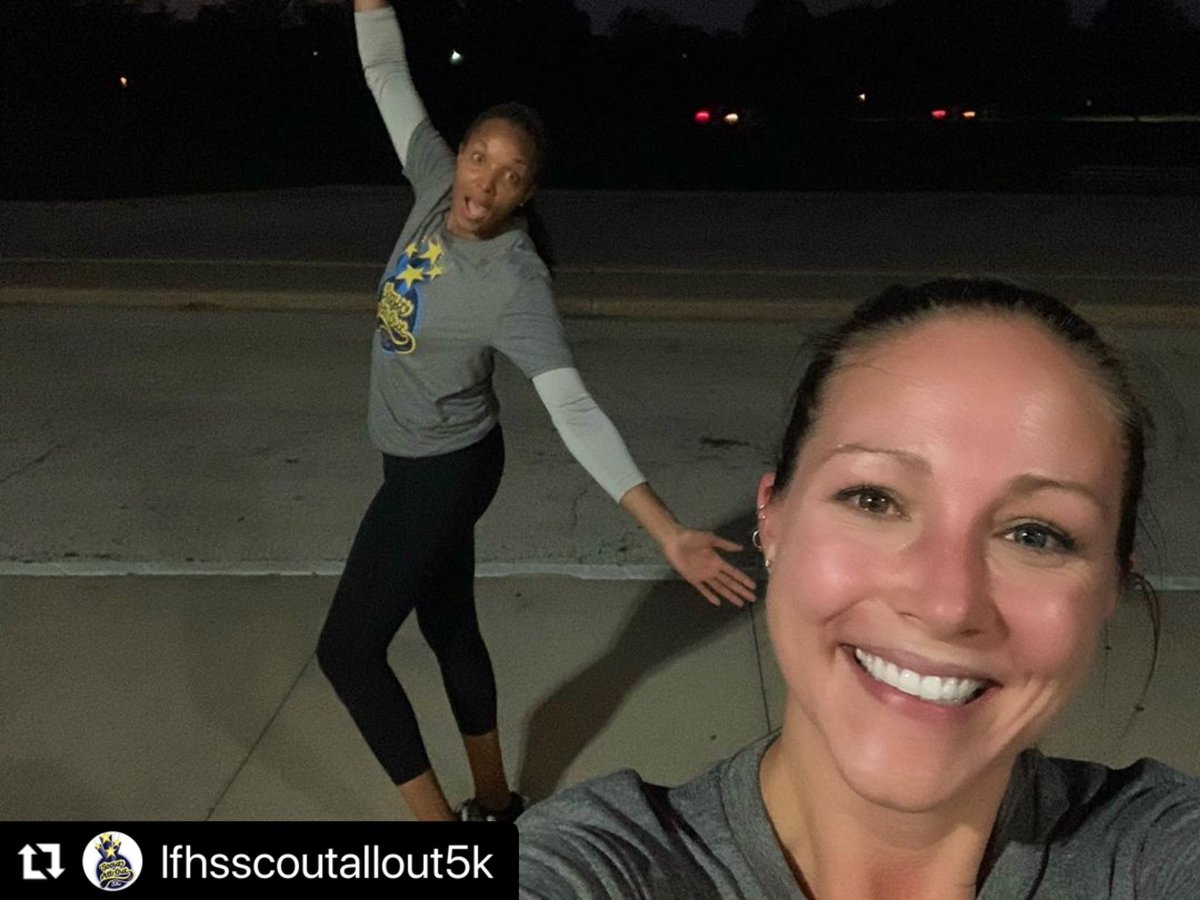 LFHSActivities's tweet photo. We’re just out here running our classes off!! Mission accomplished! LFHS Scout All-Out 5K! Join the fun! Let’s Goooooo!! ✨#runyourclassoff #LFLeadstheWay https://t.co/aVLGd7pmVt