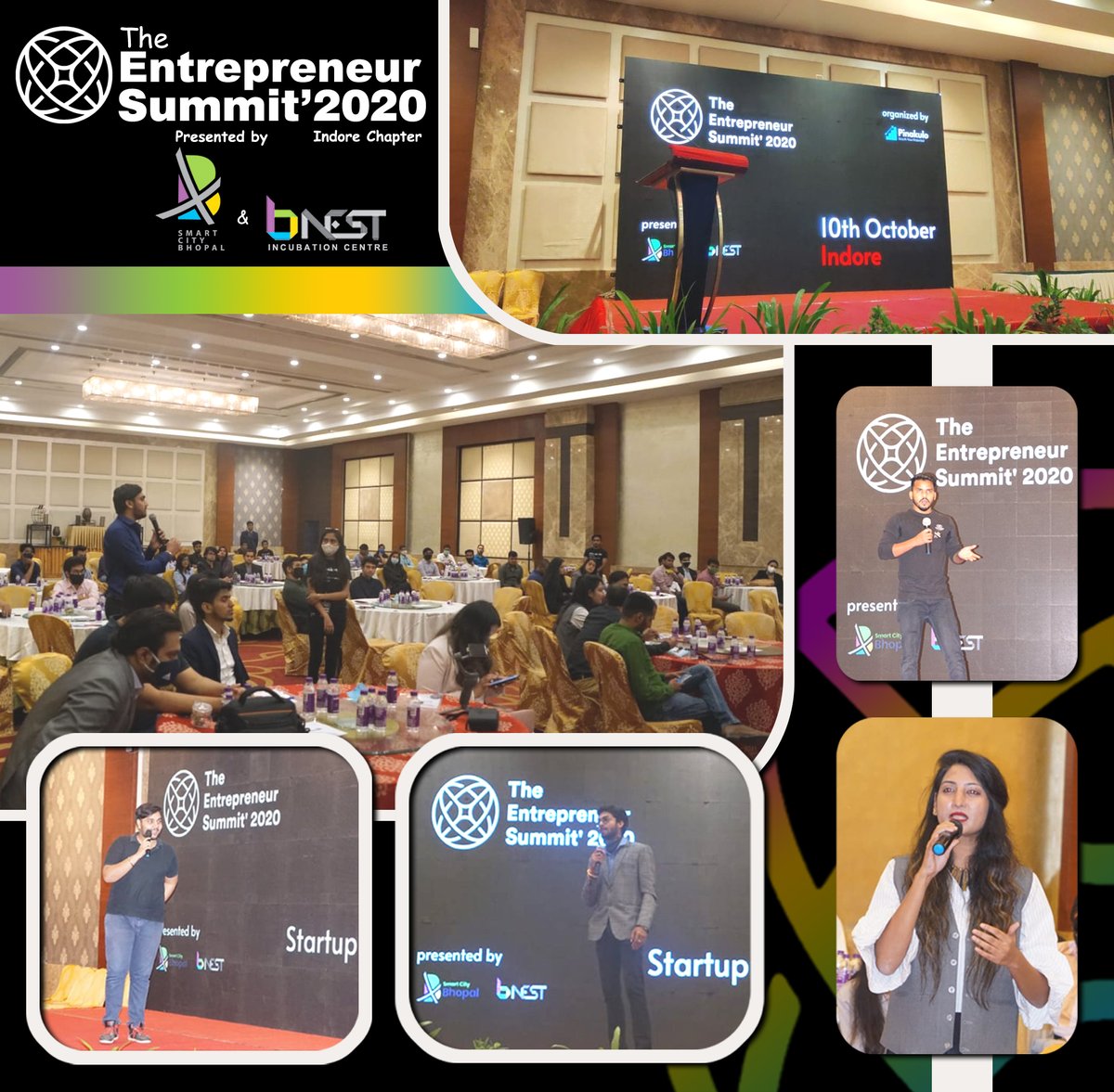 bnestbpl's tweet photo. #B_NeST_at_your_Nest
#TES2020
#TheEntrepreneurSummit2020
#B_NeST 
#BhopalSmartCity https://t.co/bXPK2Oi2gW